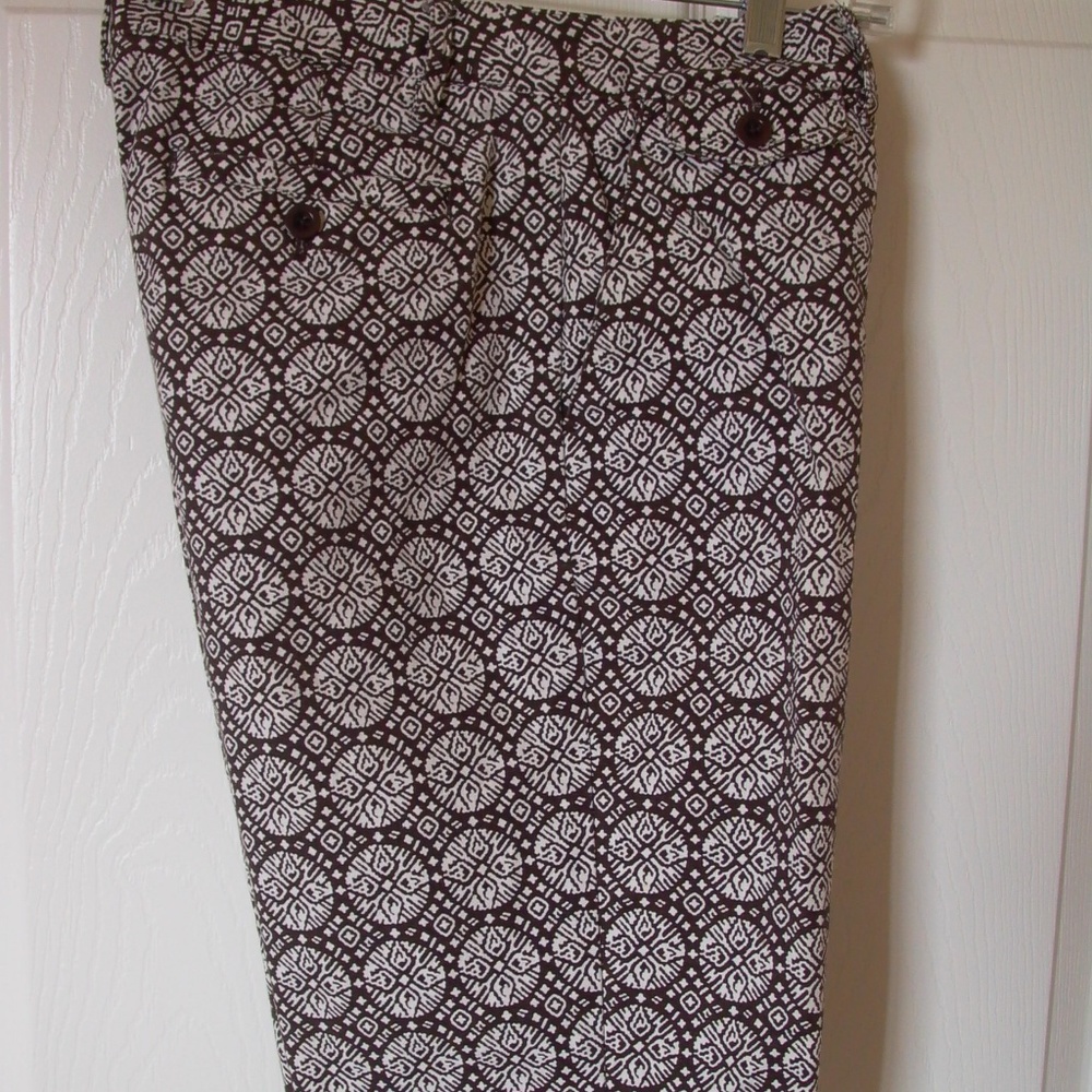 -SOLD- Talbots Bermuda Shorts Stretch Patterned - Picture 7 of 7
